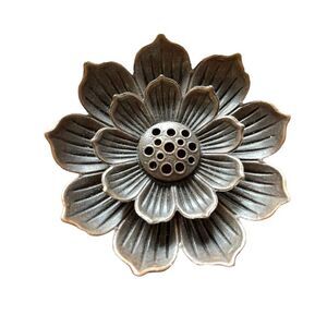 Small Lotus Flower Incense Holder Decor